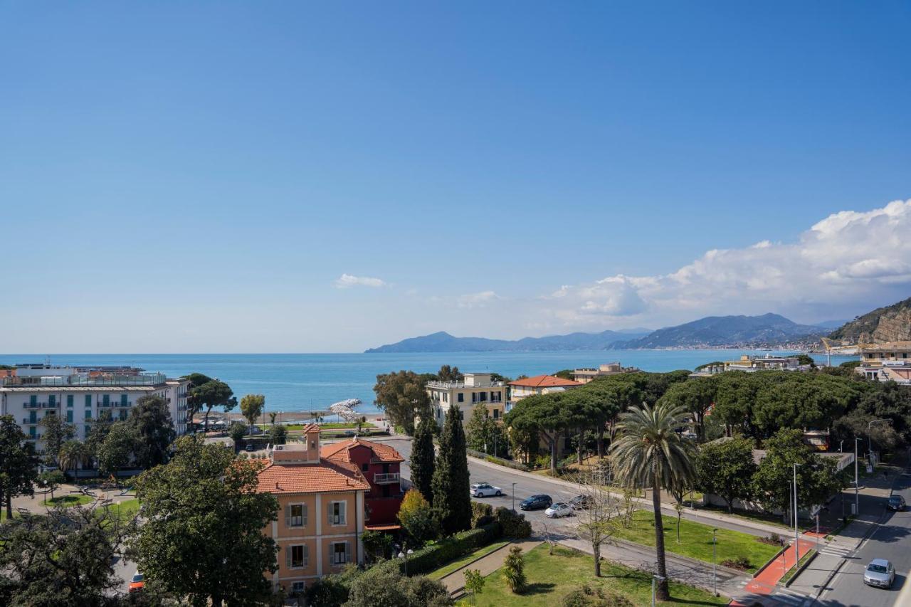 Ferienwohnung 025 - Casa Panoramica In Centro, 90Metri Spiaggia Vista Mare Con Terrazzo Vista Portofino Sestri Levante Exterior foto