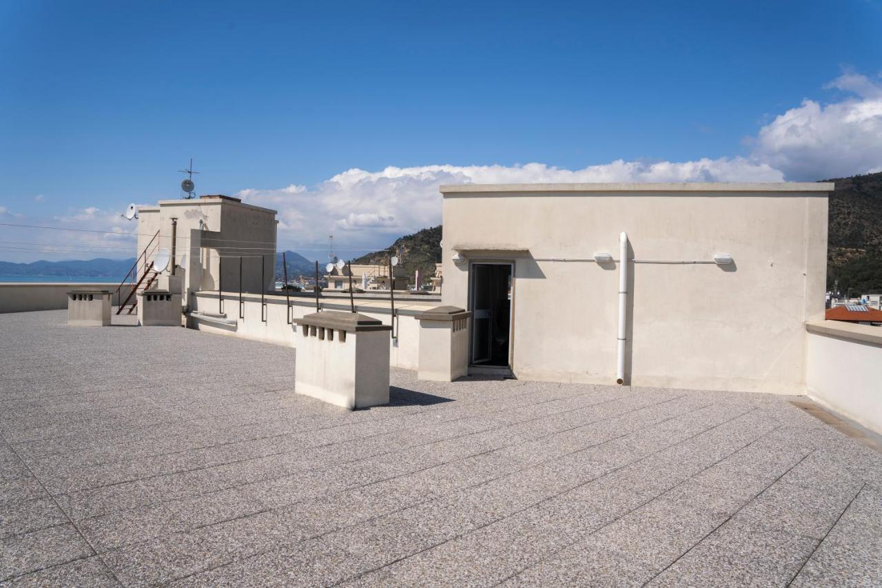 Ferienwohnung 025 - Casa Panoramica In Centro, 90Metri Spiaggia Vista Mare Con Terrazzo Vista Portofino Sestri Levante Exterior foto